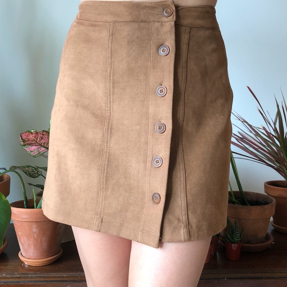 Host Pick 💖 Suede Tan Skirt Nordstrom